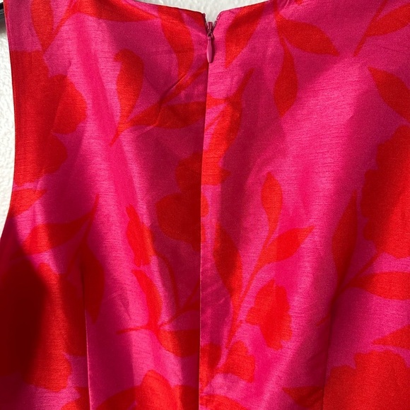 KATE SPADE For Target Pink Sleeveless VNeck Size 8 Pink Formal Midi Dress BNWT - Picture 8 of 13
